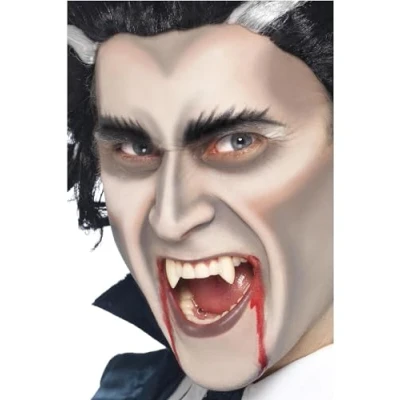 Image of Smiffys Make Up FX, Blood Capsules, Red 4Pk, Cosmetics and Disguises Fancy Dress, Vampire Dress &amp; Disguises.