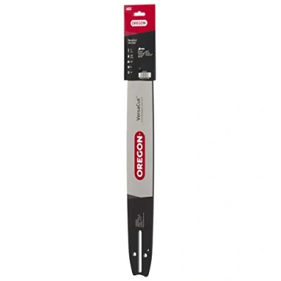 Image of Oregon 178VXLHD009 17&quot; Versacut Professional Chainsaw Guide Bar with D009 Motor Mount, Black and Grey
