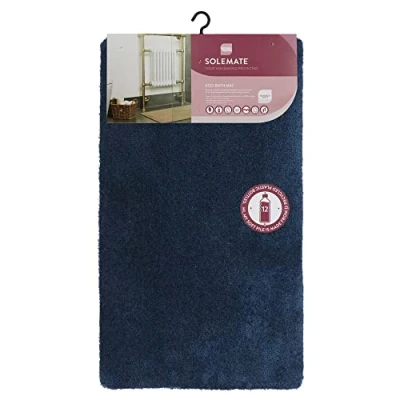 Image of SOLEMATE Eco Bath Mat, 60x100cm, Navy Blue