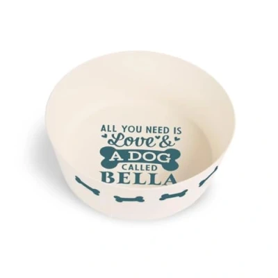 Image of Personalised Dog Bowl (Bella)