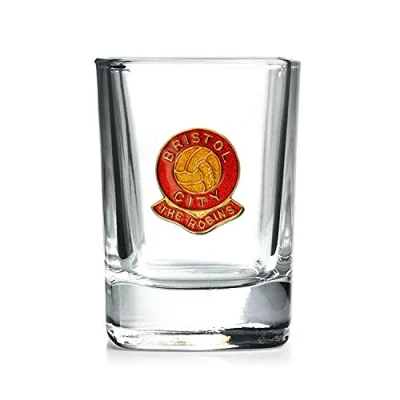 Image of Knight Football Shot Glass Bristol C