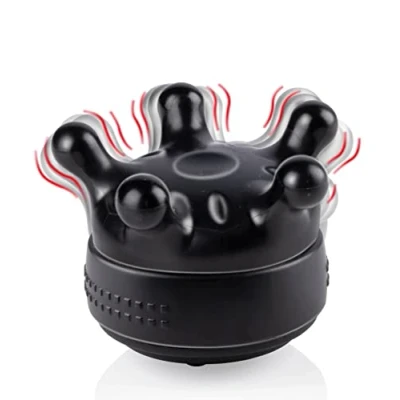 Image of Portable 3 in 1 Battery Operated Hand Held Body Massager with Cooler Attachment