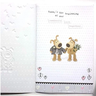 Image of Boofle Wife Wedding Day Card