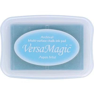 Image of Tsukineko Versamagic Chalk Finish Ink Pad Aspen Mist