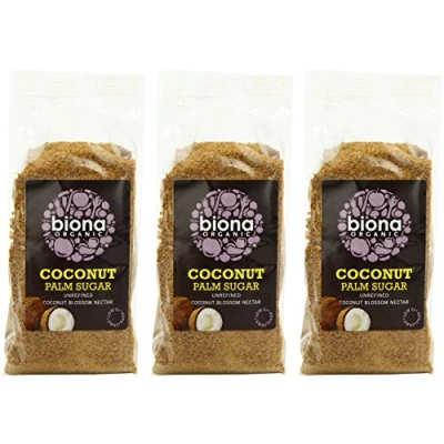 Image of (3 PACK Biona Coconut Palm Sugar 250g 3 BUNDLE