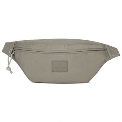 Image of JOHNNY URBAN Bum Bag Women &amp; Men Grey Erik Small Hip Made of Recycled PET Bottles for Festivals, Sports Travel Water Repellent