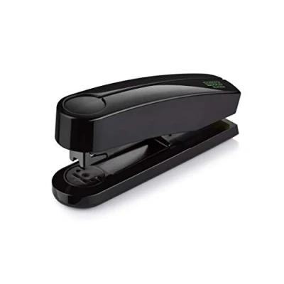 Image of Novus B 4 re+New Stapler Metal with Plastic Top Made from Sustainable Recycled 40 Sheets Including 200 Staples Black