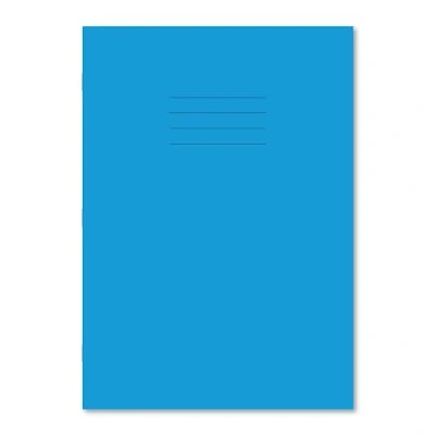 Image of Hamelin A4 8 mm Ruled and Margin 80 Pages Exercise Book Light Blue (Pack of 50)