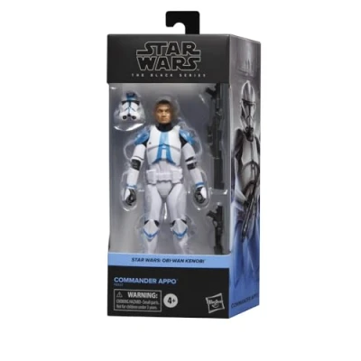 Image of Hasbro Star Wars Obi Wan Kenobi Commander Appo Black Series