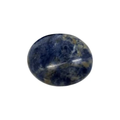 Image of VIE Naturals Palm Stone, Oval, Sodalite, 5 7cm