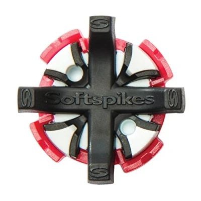Image of SOFTSPIKES Black Widow Tour Cleat Q fit, 16 Count