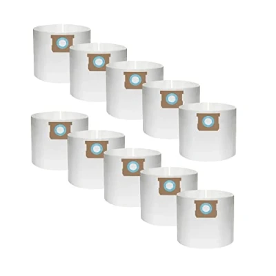 Image of 10 Pack Vacuum Dust Bags for Vacmaster Shop Vac Wet/Dry, Replacement Filter Bag Master (5 6 Gallon) BM36