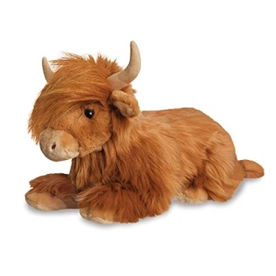 Image of Aurora, 61362, Borealis, Bruce Highland Cow, 16In, Soft Toy, Brown