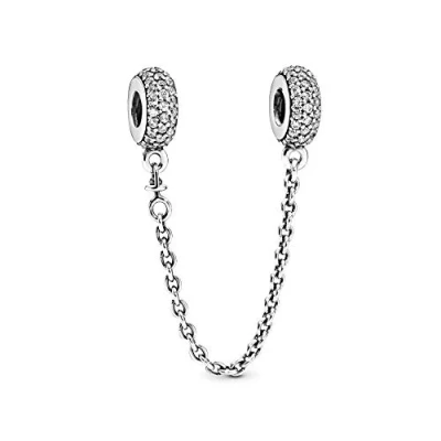 Image of Pandora Timeless 14k Rose gold plated Sparkling &amp; Polished Lines ring with clear cubic zirconia, 56