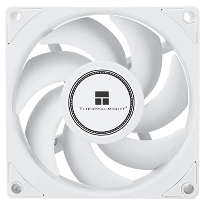 Image of Thermalright TL B8W CPU Fan Computer Case Quiet 4pin PWM PC Fan, 80mm Silent Cooler 2200RPM Speed, Cooling fan(White)