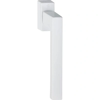 Image of HOPPE 10790093 White Toulon Secustik Parallel Slide/tilt Handle, Aluminium, weiß