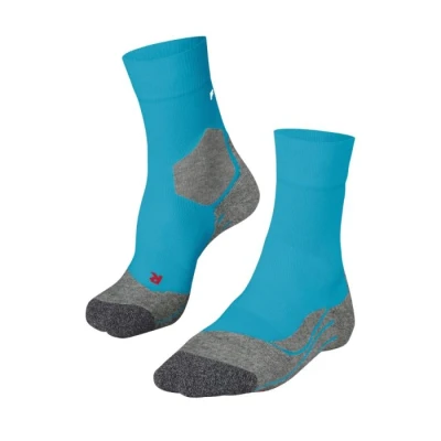 Image of FALKE Men&#039;s RU3 Comfort M So Lyocell Functional Yarn Anti Blister 1 Pair Running Socks, Green Turquoise 7922, 5.5 7.5