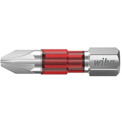Image of Wiha 7012TY TY Bit PZ2 x 29 mm, Red, 5 TLG.