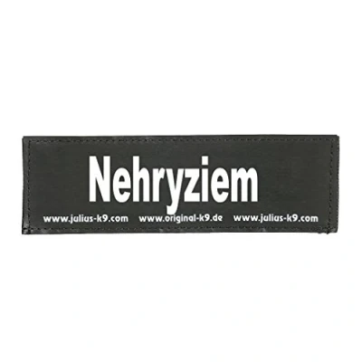Image of Interchangeable Patches, 1 pair, Nehryziem, Size: Large, Black