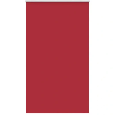 Image of vidaXL Roller Blind Blackout Red 125x230 cm Fabric Width 121.6 Polyester
