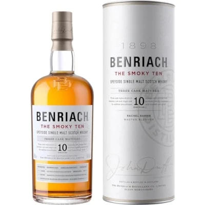 Image of Benriach The Smoky Ten Single Malt Scotch Whisky, 70cl