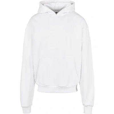 Image of Build Your Brand Men&#039;s Kapuzenpullover Ultra Heavy Cotton Box Hoody Hooded Sweatshirt, White, XL