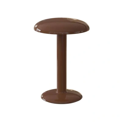 Image of Flos Gustave Portable Table Lamp Lacquered Brown