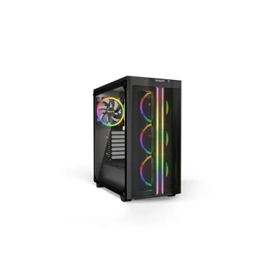 Image of Be Quiet Pure Base 500 FX Black, Mid Tower ATX case, ARGB, 4 pre installed Light Wings PWM fans, tempered glass window