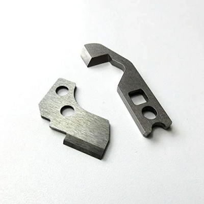 Image of Upper &amp; Lower Knife 788013009+788011007 for Janome 1110Dx,204D,504D,634D,644D