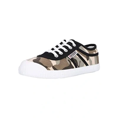 Image of Kawasaki Unisex Camo Canvas Shoe Sneaker, 8885 Various Brown, 6 UK