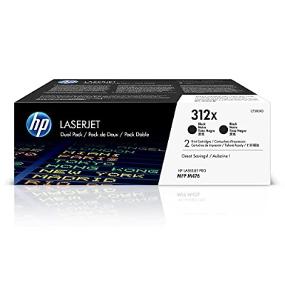 Image of HP CF380XD 312X High Yield Original LaserJet Toner Cartridges, Black, Multipack