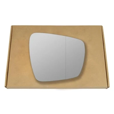 Image of Less4spares side View Replacement Wing Mirror Glass Compatible with Renault Kadjar 2015 2022 Blind Spot Right Driver off RHS O/S