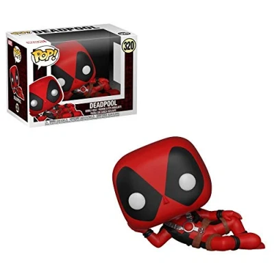 Image of Funko Deadpool Bobble Head POP N 320 Lazy