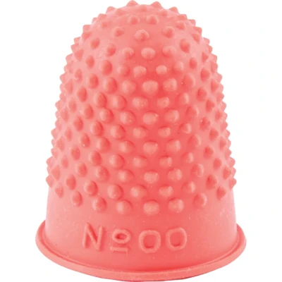 Image of Q Connect Thimblettes Size 00 Red (12 Pack) KF21507
