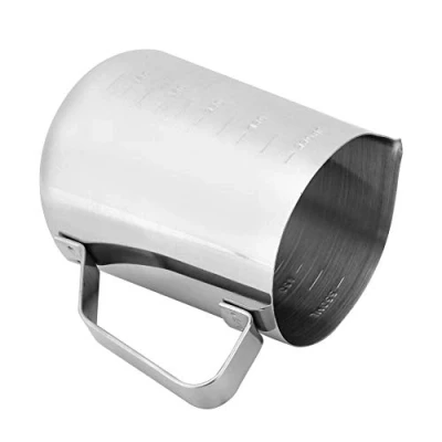 Image of Candle Making Pot, Tool DIY, Stainless Steel Cup with Scale for Candle(550ml)