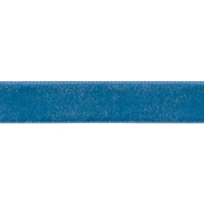Image of Berisfords Velvet Ribbon, Williamsburg Blue, 10.2 x 5.6 cm