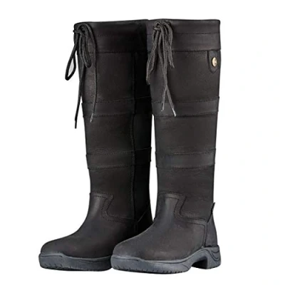 Image of Dublin Riveriii Women&#039;s Wellington Boots, black, 8 UK