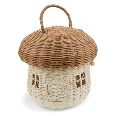 Image of Rattan Mushroom House Wonders of Nature