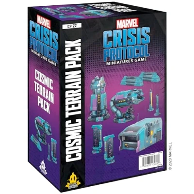 Image of Atomic Mass Games Marvel Crisis Protocol: Terrain Expansion: Cosmic Pack Miniatures Game Ages 10+ 2+ Players 45 Minutes Playing Time