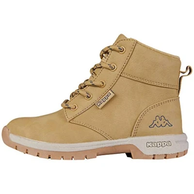 Image of Kappa Unisex Cammy Classic Boots, Beige (Beige/Navy 4167), 8.5 UK