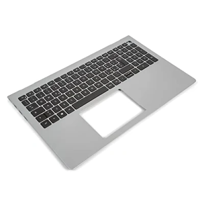 Image of Dell Inspiron 3510/3511/3515/3520/3525 Palmrest &amp; ITALIAN Keyboard 0HM1XV Silver (Renewed)