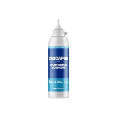 Image of Cascapur Fast Cure D4 Waterproof PU Adhesive Glue, Bonds in 10 Minutes, Gap Filling, Tropical Hardwood, Modified Timber, Joinery, and Marine Applications 125ml.