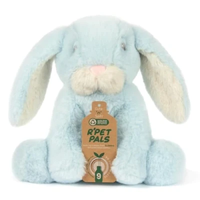 Image of L &amp; P Home Gifts Lesser Pavey R pet pals Flopsy bunny blue Teddy Bear For Kids Made Up of Recycled Bottles Stuffed Animal Soft Toys Ideal Birthday or Baby Gift