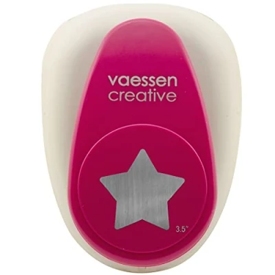 Image of Vaessen Creative paper hole punch The is perfect for crafting with up to 220 g/m² creating gift labels, designing greeting cards and other crafts,Multi colour,XXXXL