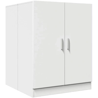 Image of vidaXL Washing Machine Cabinet White 71x71.5x91.5 cm