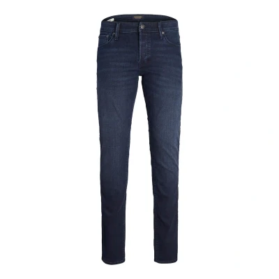 Image of Jack &amp; Jones Jjiglenn Jjoriginal Slim fit jeans, Men&#039;s, Size: 30x32, Blue denim