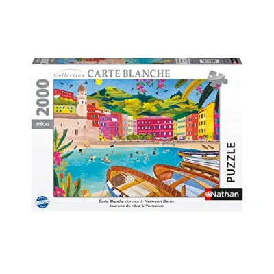 Image of Nathan 4005556873623 Nolwenn Denis Card B 2000 Piece Jigsaw Puzzle Adult