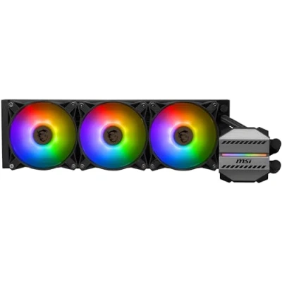 Image of MSI MAG CORELIQUID M360 AIO CPU Liquid Cooler 12 way Split Flow Water Cooling, Evaporation Proof Tubing, It supports mainsteam socket like AM5 and 1700