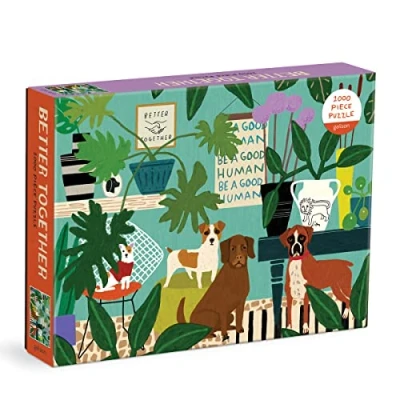 Image of Galison 9780735371361 Better Together Jigsaw Puzzle
