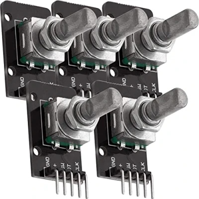 Image of AZDelivery 5 x KY 040 Rotary Encoder Module compatible with Arduino including E Book!
